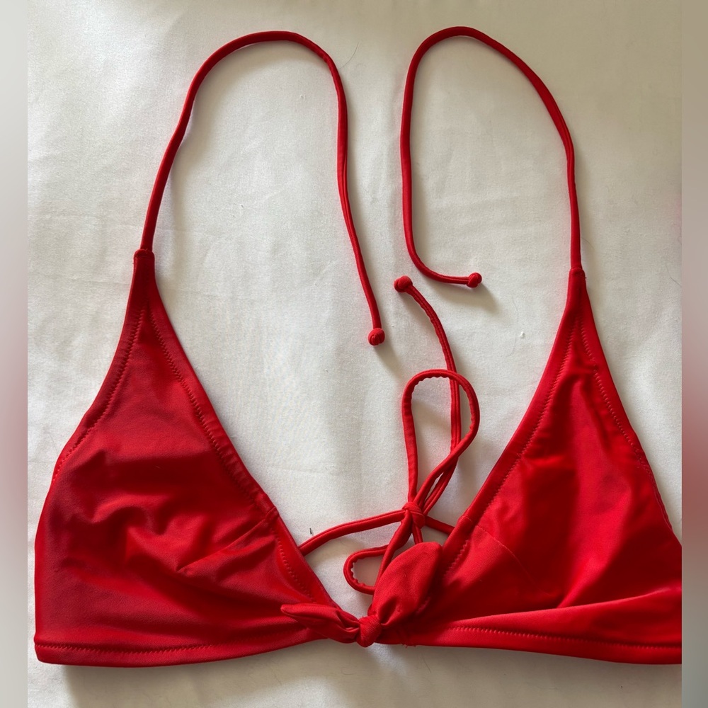 Victoria's Secret Red Bikini Top